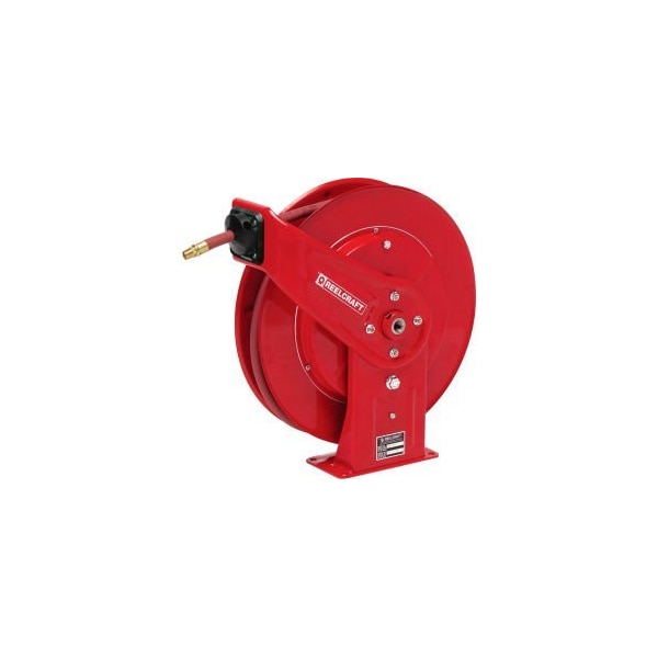 Reelcraft Reelcraft 7670 OLP 3/8"x70' 300 PSI Heavy Duty Spring Retractable Low Pressure Hose Reel 7670 OLP - main